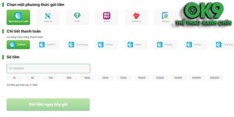 Nạp Tiền OK9 - Hướng Dẫn Chi Tiết Và An Toàn Nhất Cho Người Chơi